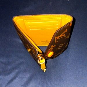 L.V. Wallet 100% Authentic Genuine Leather -One of a kind- From France